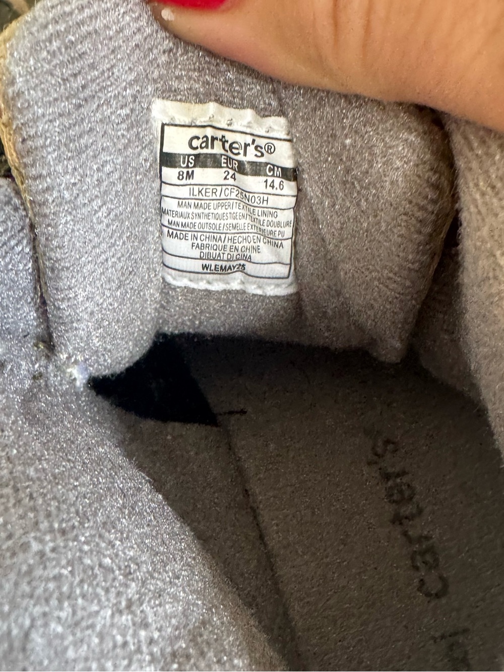 Carter’s Toddler Boys Weather Resistant Boots, 8 - Picture 11 of 11